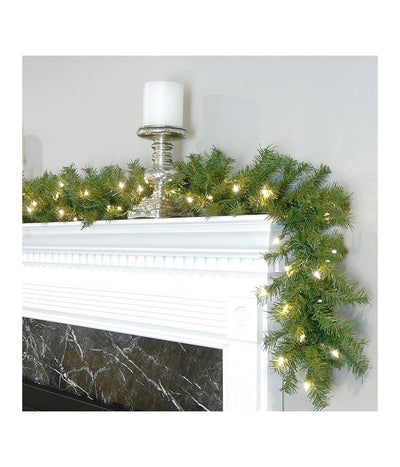 Ghirlanda Natalizia 250cm 200 Punte 100 Luci Led Bianco Caldo Decorazioni Natale