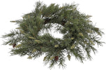Ghirlanda natalizia circolare, ghirlanda di pino con pigne Ø 53 cm Casa e cucina/Decorazioni per interni/Addobbi e decorazioni per ricorrenze/Decorazioni natalizie/Orpelli e festoni MagiediNatale.it - Altamura, Commerciovirtuoso.it