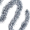 Ghirlanda natalizia decorativa argento per decorazione interno da 260 cm Casa e cucina/Decorazioni per interni/Addobbi e decorazioni per ricorrenze/Decorazioni natalizie/Orpelli e festoni MagiediNatale.it - Altamura, Commerciovirtuoso.it
