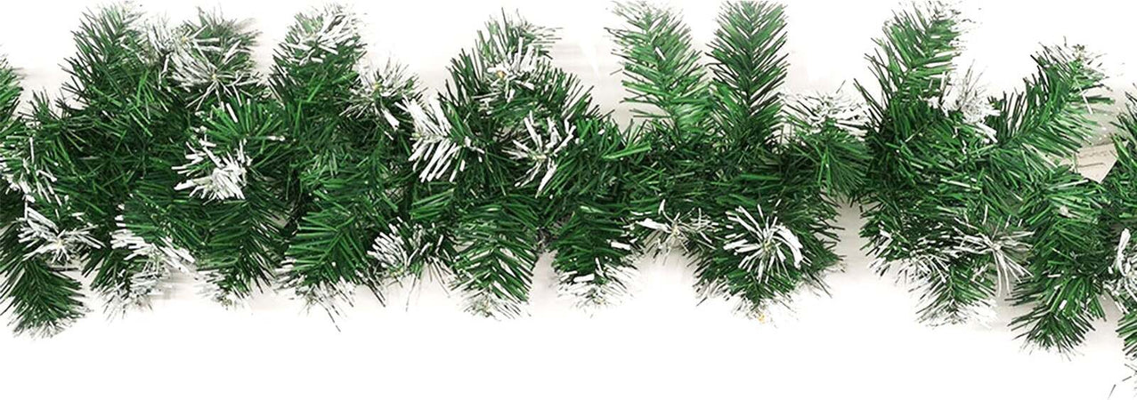 Ghirlanda natalizia in PVC innevata boa festone per decorazione realistica 5,4 mt Casa e cucina/Decorazioni per interni/Addobbi e decorazioni per ricorrenze/Decorazioni natalizie/Orpelli e festoni MagiediNatale.it - Altamura, Commerciovirtuoso.it