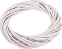 Ghirlanda retro porta natalizio in vimini intrecciato Bianco da Ø 35 cm Casa e cucina/Decorazioni per interni/Addobbi e decorazioni per ricorrenze/Decorazioni natalizie/Orpelli e festoni MagiediNatale.it - Altamura, Commerciovirtuoso.it