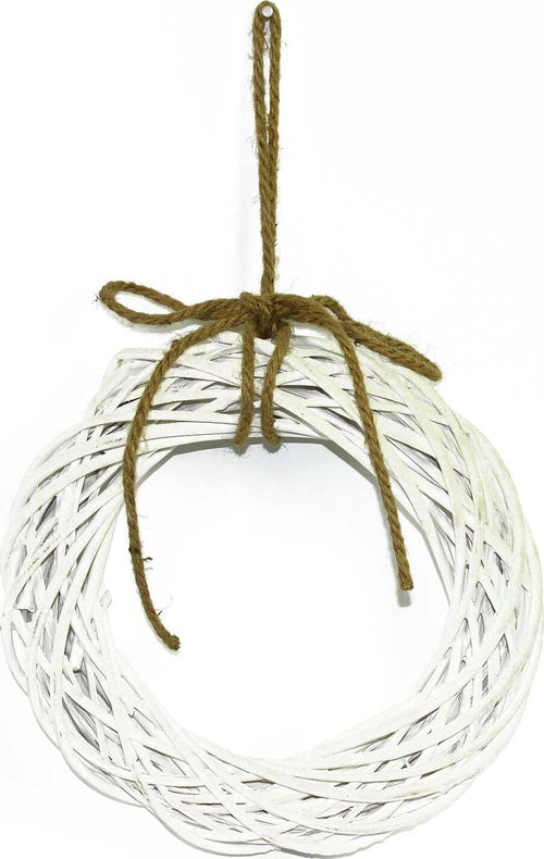 Ghirlanda retro porta natalizio intreccio naturale con corda in juta Ø 35 cm Casa e cucina/Decorazioni per interni/Addobbi e decorazioni per ricorrenze/Decorazioni natalizie/Orpelli e festoni MagiediNatale.it - Altamura, Commerciovirtuoso.it
