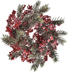 Ghirlanda tonda con bacche e brina corona natalizia Rosso e Verde, dietro porta da 36 cm Casa e cucina/Decorazioni per interni/Addobbi e decorazioni per ricorrenze/Decorazioni natalizie/Orpelli e festoni MagiediNatale.it - Altamura, Commerciovirtuoso.it