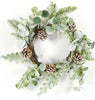 Ghirlanda tonda corona dietro porta con foglie e pigne PE effetto Real Touch Ø 50 cm Casa e cucina/Decorazioni per interni/Addobbi e decorazioni per ricorrenze/Decorazioni natalizie/Orpelli e festoni MagiediNatale.it - Altamura, Commerciovirtuoso.it