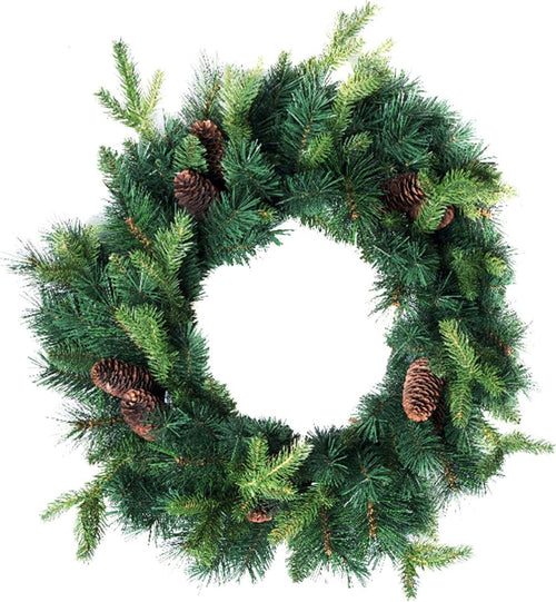 Ghirlanda tonda corona dietro porta dietroporta con pigne pvc pe festone natale Casa e cucina/Decorazioni per interni/Addobbi e decorazioni per ricorrenze/Decorazioni natalizie/Orpelli e festoni MagiediNatale.it - Altamura, Commerciovirtuoso.it