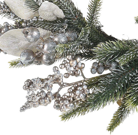 Ghirlanda tonda corona dietro porta innevato con pigne e bacche ø 36 cm Casa e cucina/Decorazioni per interni/Addobbi e decorazioni per ricorrenze/Decorazioni natalizie/Orpelli e festoni MagiediNatale.it - Altamura, Commerciovirtuoso.it