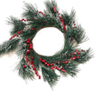 Ghirlanda tonda corona dietro porta innevato effetto ghiaccio con bacche Casa e cucina/Decorazioni per interni/Addobbi e decorazioni per ricorrenze/Decorazioni natalizie/Orpelli e festoni MagiediNatale.it - Altamura, Commerciovirtuoso.it