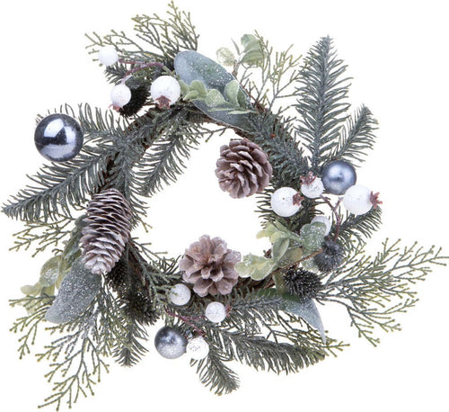 Ghirlanda tonda floreale con bacche corona natalizia, dietro porta da 30 cm Casa e cucina/Decorazioni per interni/Addobbi e decorazioni per ricorrenze/Decorazioni natalizie/Orpelli e festoni MagiediNatale.it - Altamura, Commerciovirtuoso.it