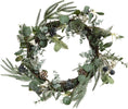 Ghirlanda tonda natalizia color Verde, dietro porta da 45 cm Casa e cucina/Decorazioni per interni/Addobbi e decorazioni per ricorrenze/Decorazioni natalizie/Orpelli e festoni MagiediNatale.it - Altamura, Commerciovirtuoso.it