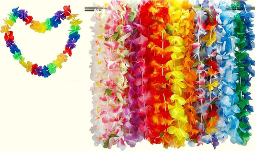 GHIRLANDE DI FIORI HAWAIANE SET 6 PEZZI  GHIRLANDA FIORE COLLANA HULA FASCIA ESTATE BEACH COSTUME PARTY WEDDING COLORE CASUALE Casa e cucina/Hobby creativi/Materiali per hobby creativi/Forniture per feste/Articoli per feste e compleanni per adulti/Decorazioni/Ghirlande festoni e coriandoli/Ghirlande Trade Shop italia - Napoli, Commerciovirtuoso.it