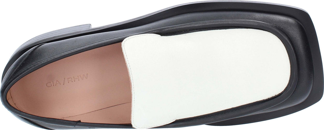 GIA-BORGHINI-Scarpe-basse-Nero-Bianco-da-donna