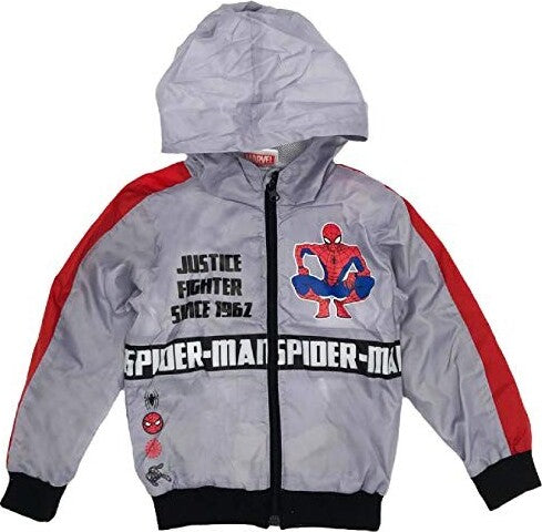 Giacca a Vento Bambino Spiderman 3 4 6 8 Anni Moda/Bambini e ragazzi/Abbigliamento/Giacche e cappotti/Giacche Store Kitty Fashion - Roma, Commerciovirtuoso.it