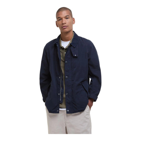 BARBOUR giacca barbour tracker casual jacket - navy da uomo