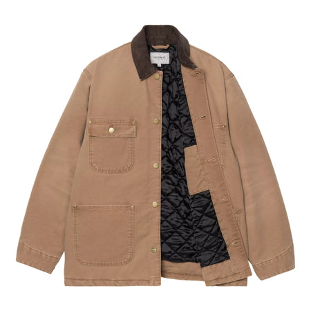CARHARTT WIP giacca carhartt og chore coat - hamilton brown / tobacco stone da uomo