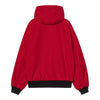 CARHARTT WIP giacca carhartt wip 5o years anniversary og active jacket canvas - black / usa red rinsed da uomo