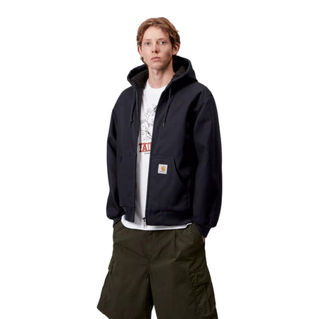 CARHARTT WIP giacca carhartt wip active jacket - dark navy rigid da uomo