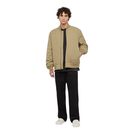DICKIES giacca dickies plains bomber - imperial green da uomo