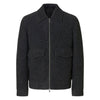 SELECTED giacca in lana selected home jakob wool blend jacket - grey melange da uomo