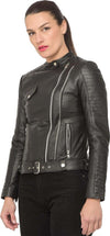 Giacca in pelle da donna Isaco & Kawa leather jacket Moda/Donna/Abbigliamento/Giacche e cappotti/Giacche Scontolo.net - Potenza, Commerciovirtuoso.it