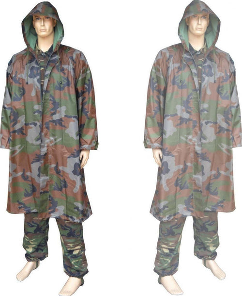 Giacca Mantella Impermeabile Mimetica Militare Pvc Antipioggia Con Cappuccio Abbigliamento e Accessori > Accessori Abbigliamento > Impermeabili Trade Shop italia - Napoli, Commerciovirtuoso.it