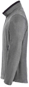 Giacca pile unisex full zip. 100% poliestere antipilling Felpa in Pile Zip Lunga Clique Cameron Grigio Uomo Donna