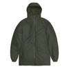 RAINS giacca rains antipioggia unisex lohja long jacket w3t2 - verde da uomo