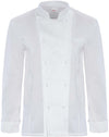 Giacca Raphael Bianco Giacca Cuoco Stiro Facile Maniche Lunghe