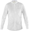 Giacca Roger Bianco Camicia Cuoco in Piquet Collo Coreana