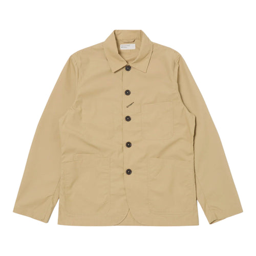 UNIVERSAL WORKS giacca universal works bakers c jacket - sand da uomo