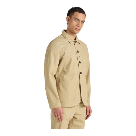 UNIVERSAL WORKS giacca universal works bakers c jacket - sand da uomo