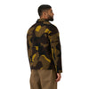 UNIVERSAL WORKS giacca universal works field jacket swede camo fleece - camo da uomo