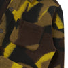 UNIVERSAL WORKS giacca universal works field jacket swede camo fleece - camo da uomo