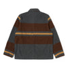 UNIVERSAL WORKS giacca universal works merchant - charcoal stripe da uomo