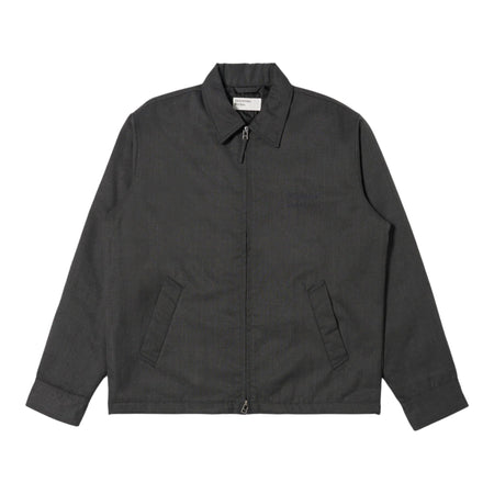 UNIVERSAL WORKS giacca universal works padded club jacket travel suiting - charcoal da uomo