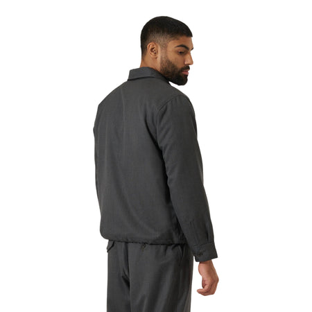 UNIVERSAL WORKS giacca universal works padded club jacket travel suiting - charcoal da uomo