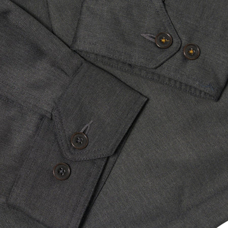 UNIVERSAL WORKS giacca universal works padded club jacket travel suiting - charcoal da uomo