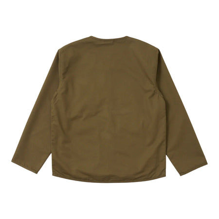 UNIVERSAL WORKS giacca universal works parachute liner jacket brushed polytech - khaki da uomo