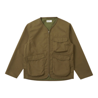 UNIVERSAL WORKS giacca universal works parachute liner jacket brushed polytech - khaki da uomo