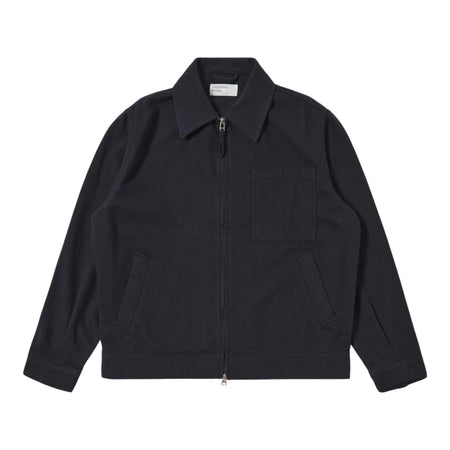 UNIVERSAL WORKS giacca universal works rose bowl jacket soft recycled wool - dark navy da uomo
