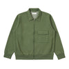 UNIVERSAL WORKS giacca universal works tyler jacket red cot blend jersey - green da uomo
