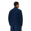 UNIVERSAL WORKS giacca universal works utility jacket recycled indigo cord - indigo da uomo