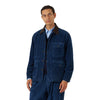 UNIVERSAL WORKS giacca universal works utility jacket recycled indigo cord - indigo da uomo