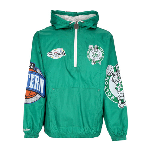 MITCHELL & NESS Giacca a Vento Infilabile Uomo Nba Team Og 2.0 Anorak Windbreaker Boscel Original Team Colors da uomo