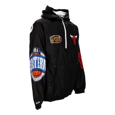 MITCHELL &amp; NESS Giacca a Vento Infilabile Uomo Nba Team Og 2.0 Anorak Windbreaker Chibul Original Team Colors da uomo