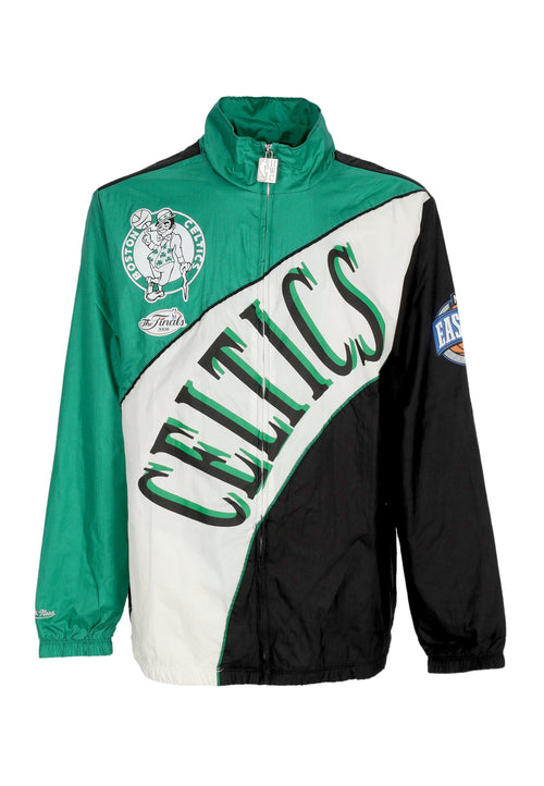MITCHELL & NESS Giacca a Vento Uomo Nba Arched Retro Lined Windbreaker Boscel Multi/white da uomo