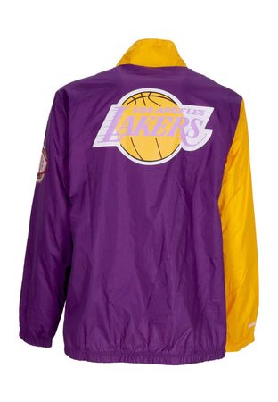 MITCHELL &amp; NESS Giacca a Vento Uomo Nba Arched Retro Lined Windbreaker Loslak Multi/white da uomo
