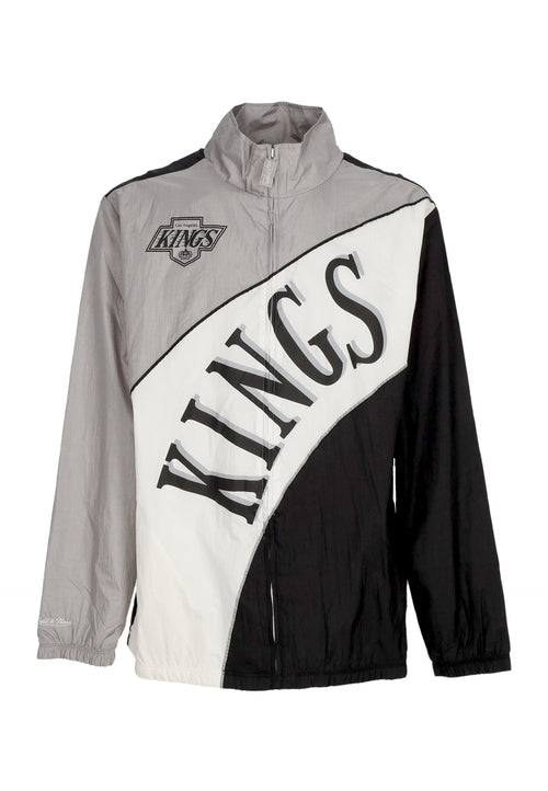 MITCHELL & NESS Giacca a Vento Uomo Nhl Arched Retro Lined Windbreaker Loskin Multi/white da uomo