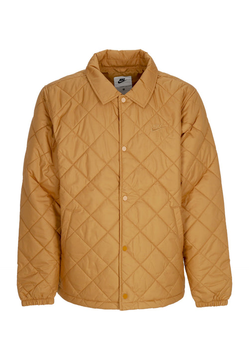 Nike Giacca Coach Jacket Uomo Club Therma-fit Jacket Flax/black/flax da uomo