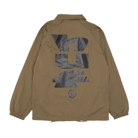 HUF Giacca Coach Jacket Uomo Megablast Coaches Jacket Camel da uomo