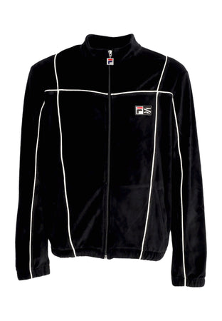 PROPAGANDA Giacca Tuta Uomo Pes Potosi Manno Velour Jacket X Fila Black da uomo